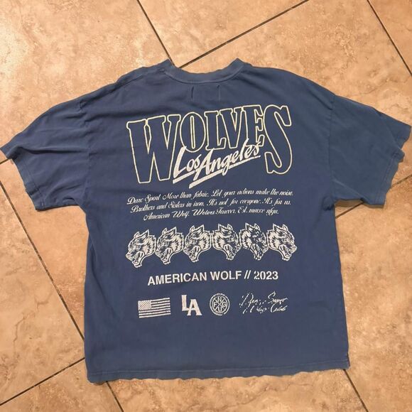 Darc-sport Men's Blue and Navy T-shirt - Picture 1 of 4